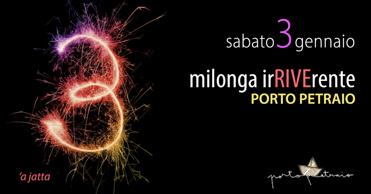 Milonga irRIVErente 2026 la PRIMA!