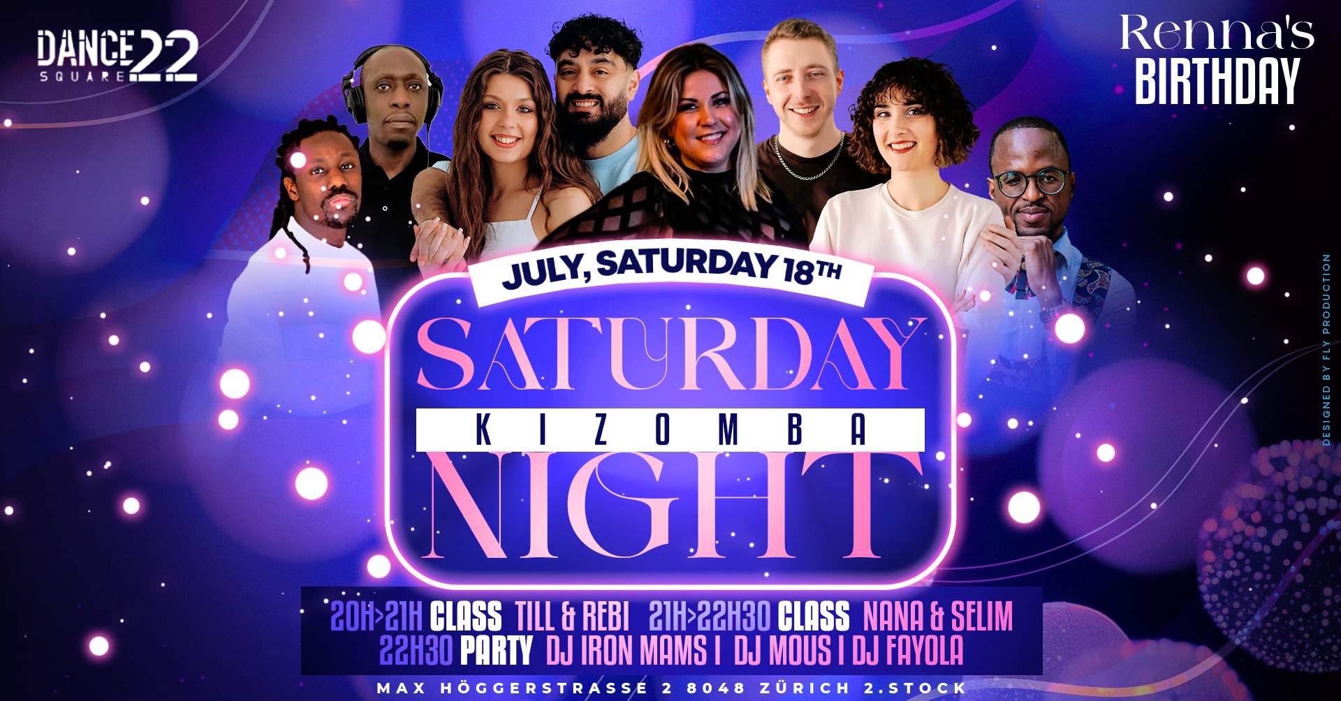 Saturday Kizomba Night Renna birthday