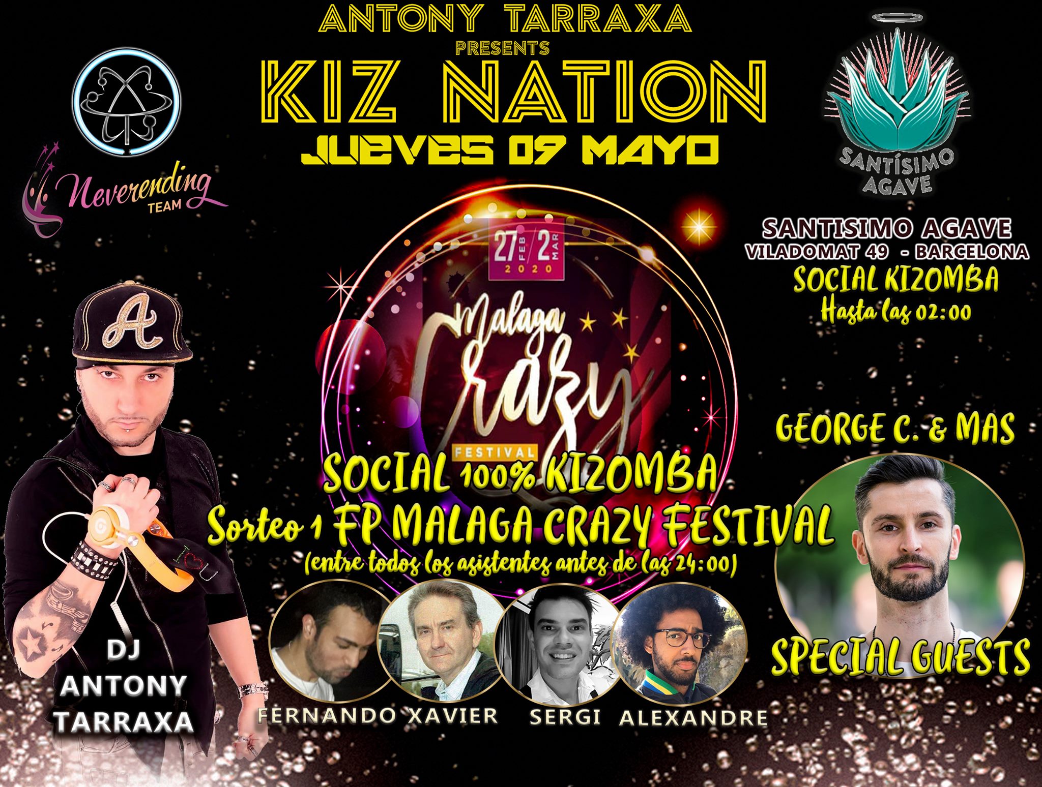Kizomba Barcelona Jueves - Thursday - Kiz Nation