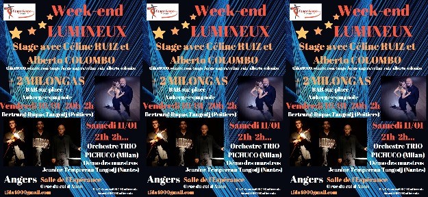 Week-End Lumineux à Tango Fuego D'Angers