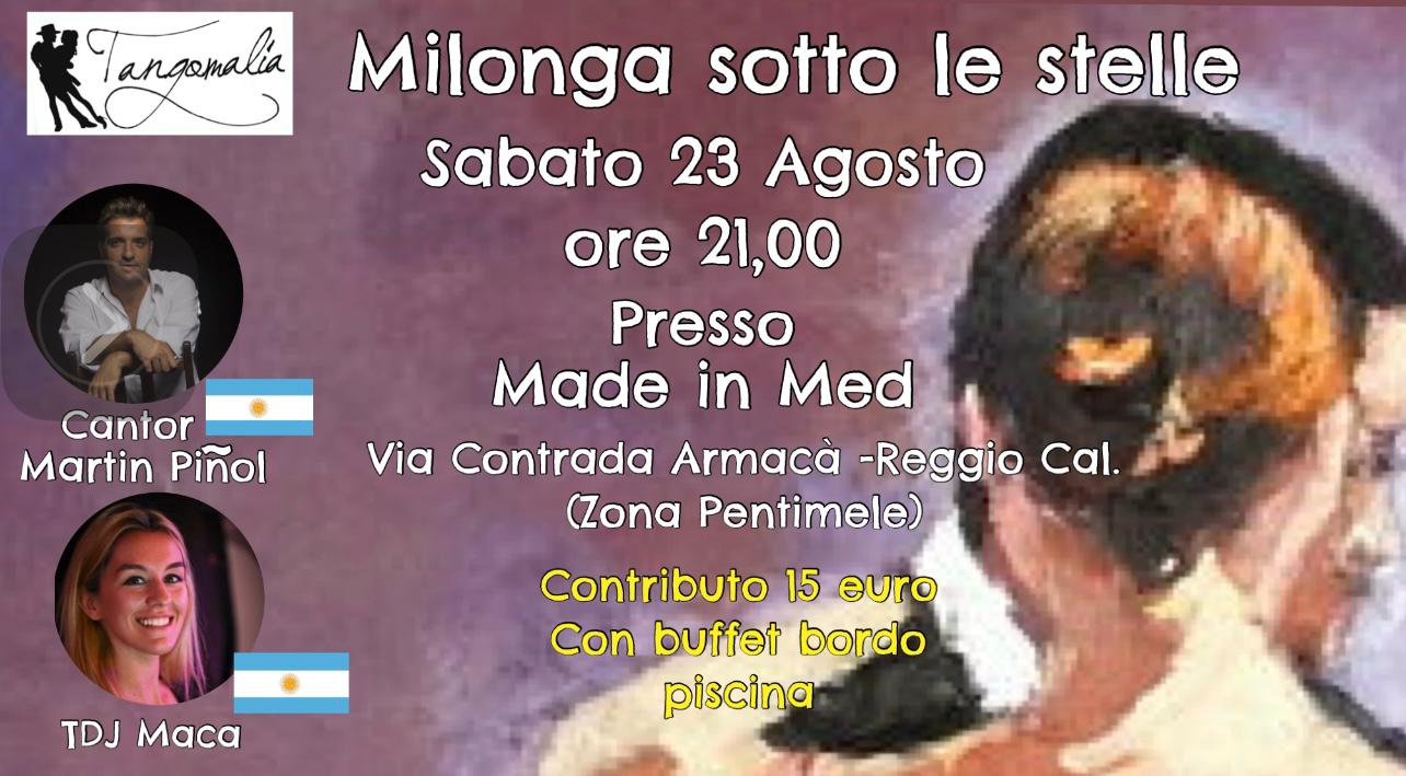 MILONGA SOTTO LE STELLE