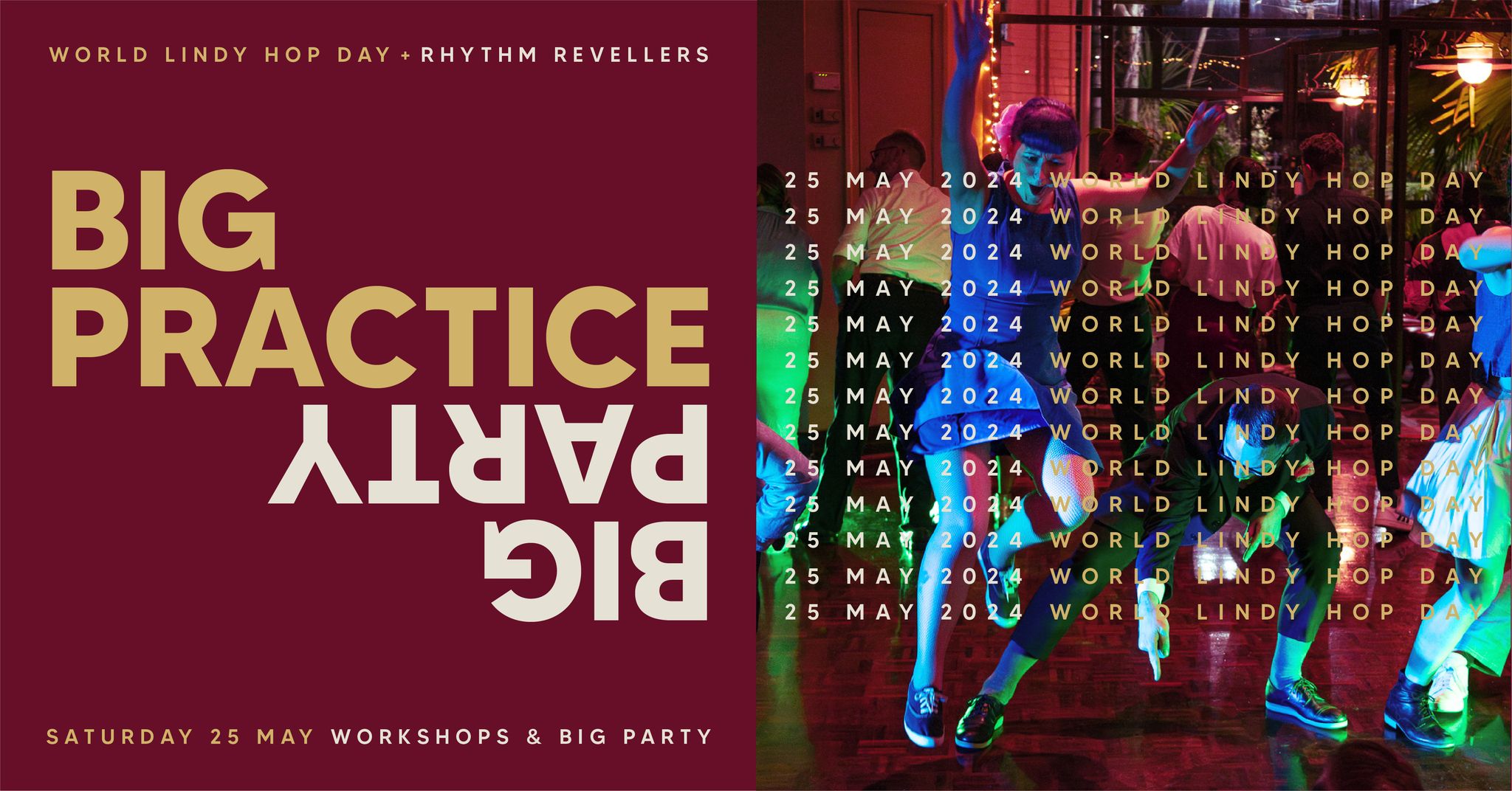 World Lindy Hop Day: Big Practice and Big Party