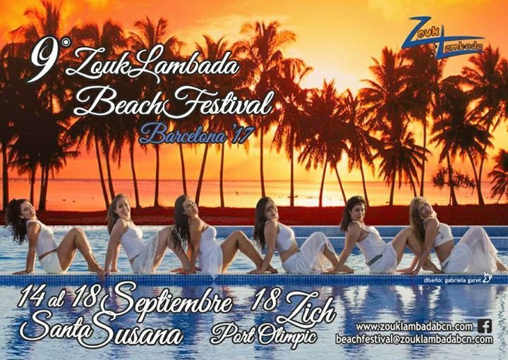ZoukLambada Barcelona Beach Festival 2017 (9th Edition)