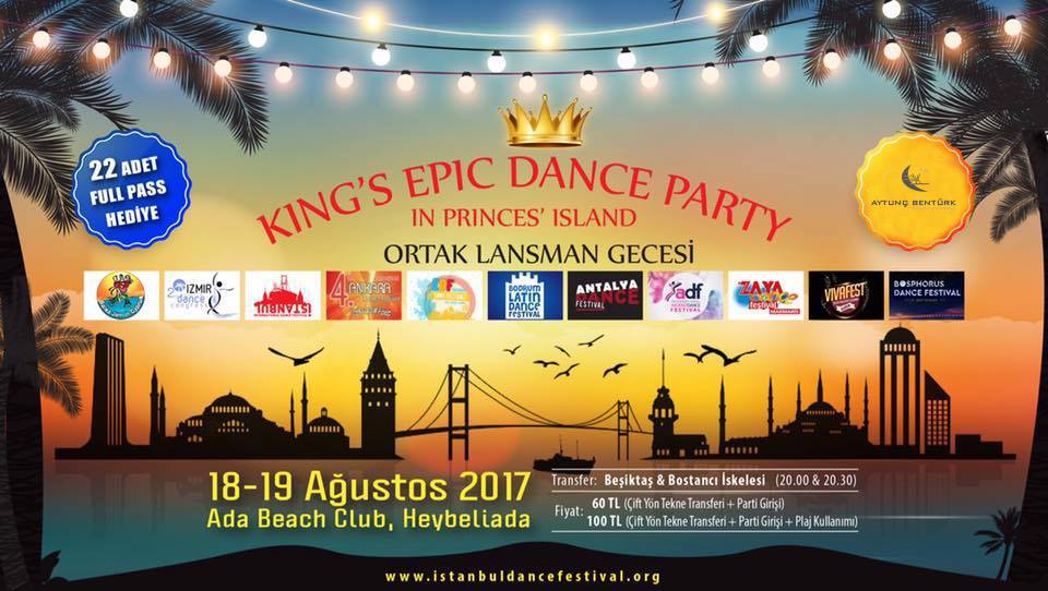 O King's Epic Dance Party in Princes' Islands