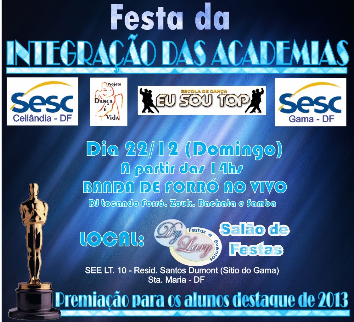 FESTA DA INTEGRAÇÃO DAS ACADEMIAS