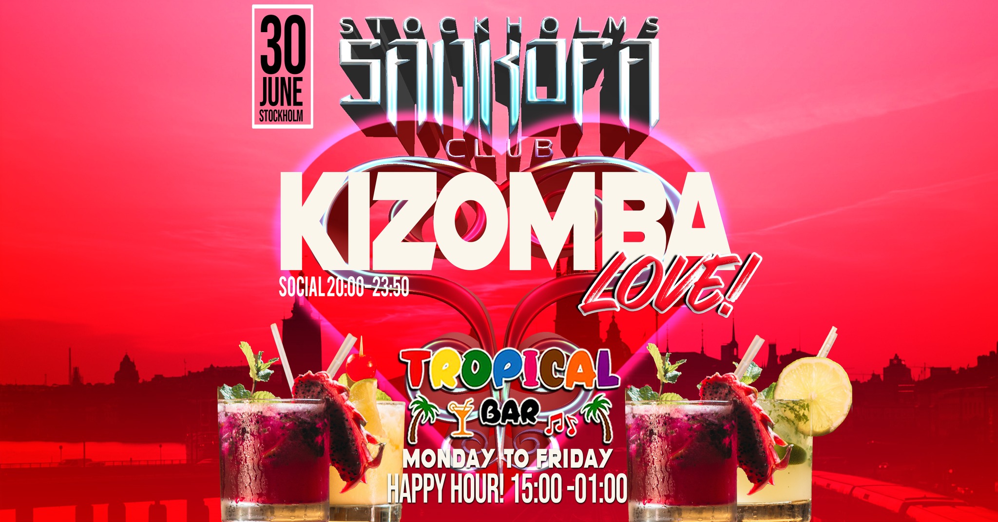 Kizomba Social at Tropical Bar