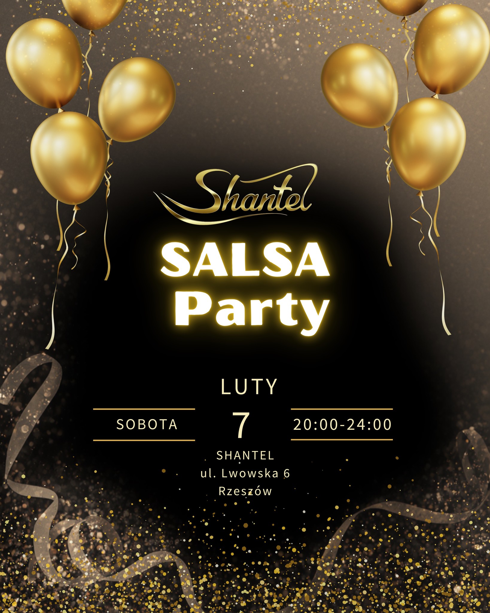 Salsa Party Shantel Rzeszów 7 luty godz. 20:00