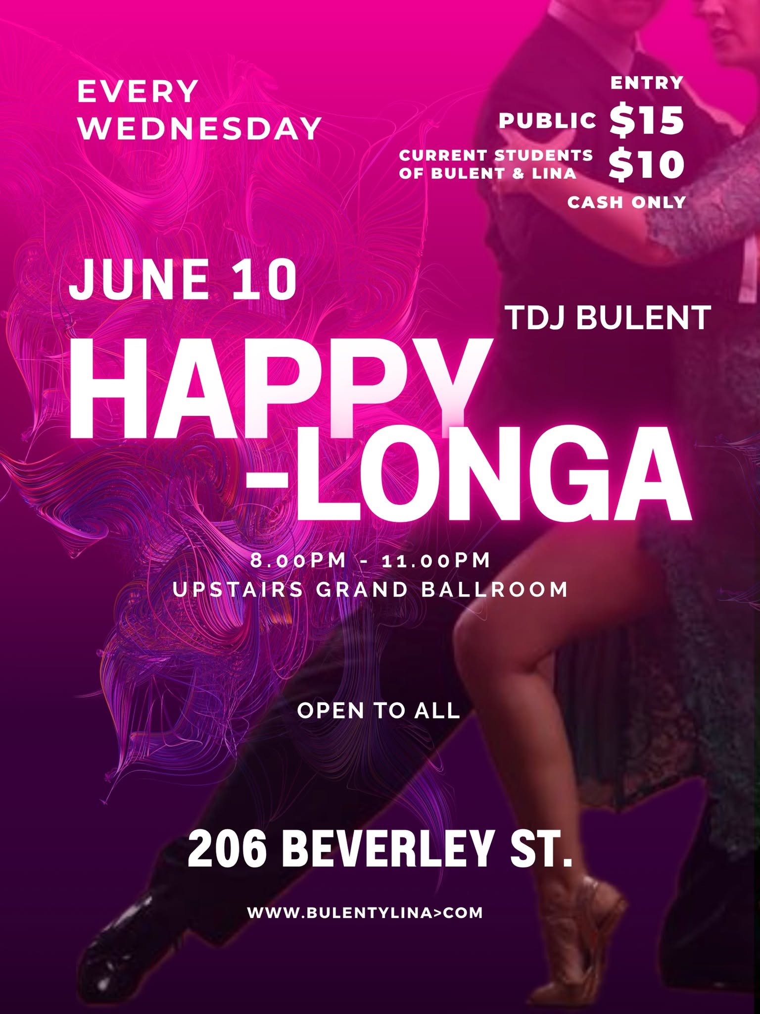 HAPPYLONGA 🌸 Upstairs June 24, TDJ Barata