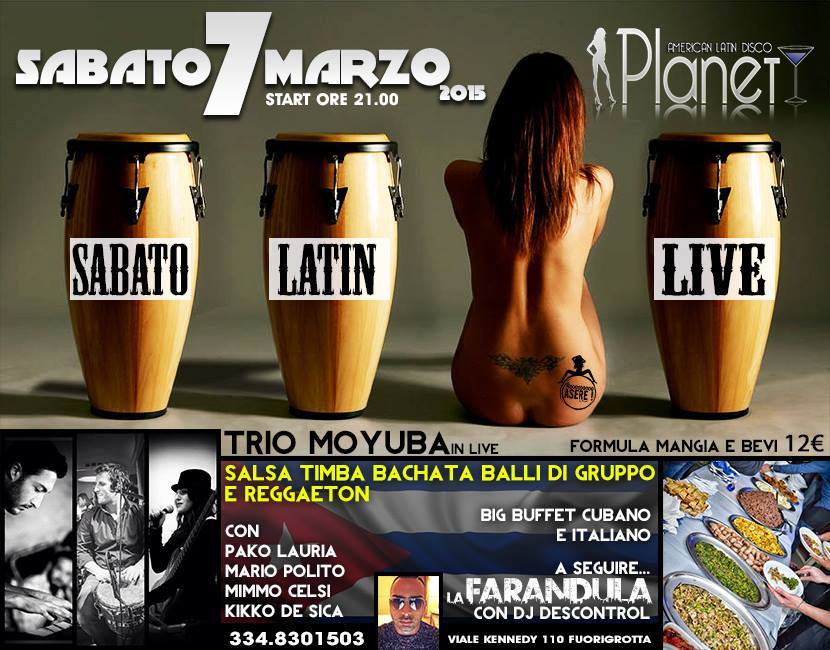 SABATO LATIN LIVE BY PLANET