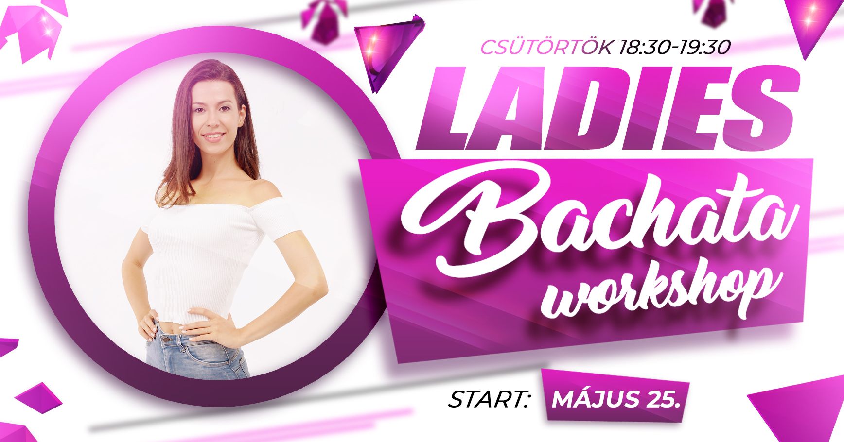 Bachata Lady Style 4 alkalmas workshop Royal Dance Sofie