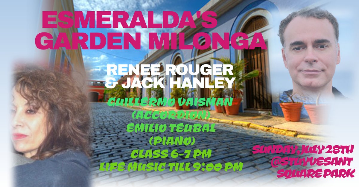 Last Esmeralda's Garden Milonga