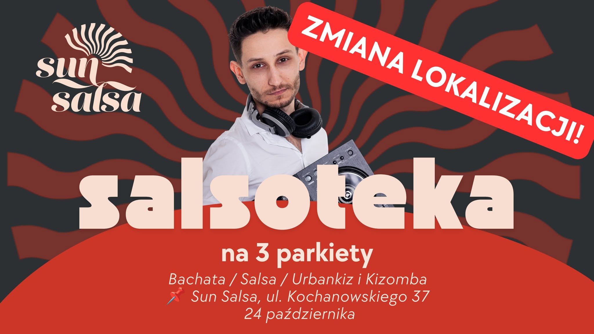 Salsoteka na 3 parkiety - Sun Salsa, ul. Kochanowskiego 37