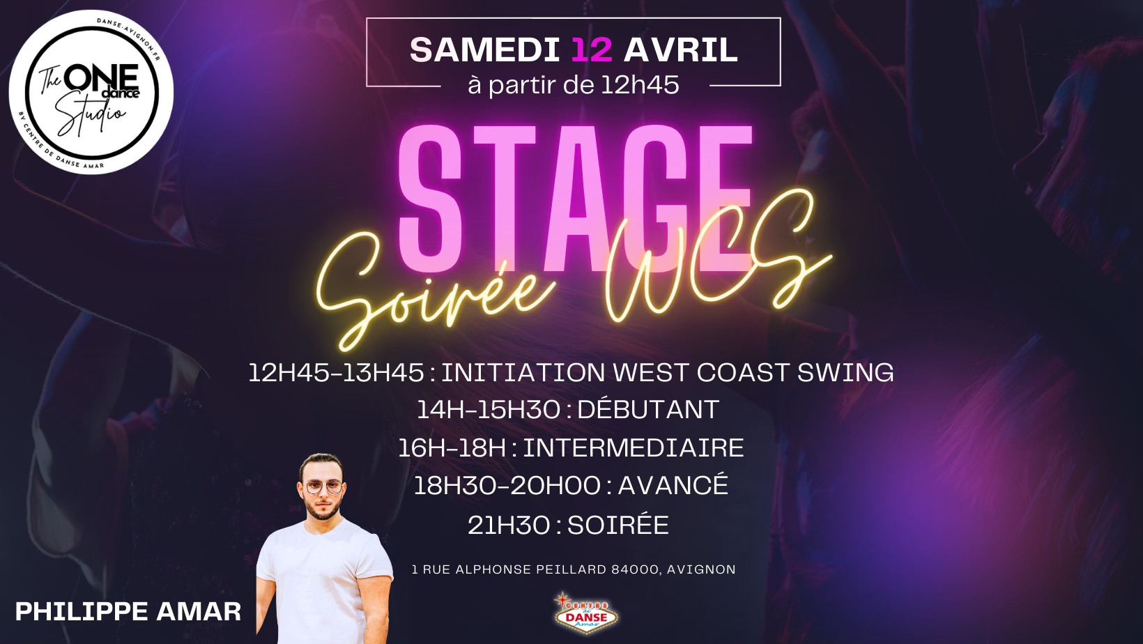 Stage&Soirée WCS Avignon avec Philippe Amar