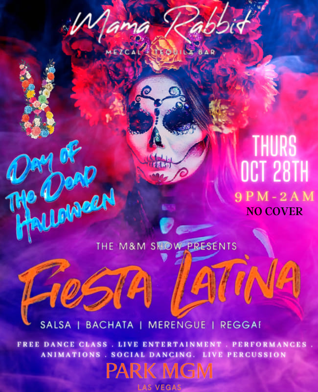 "FIESTA LATINA" (Day of The Dead Halloween Special)