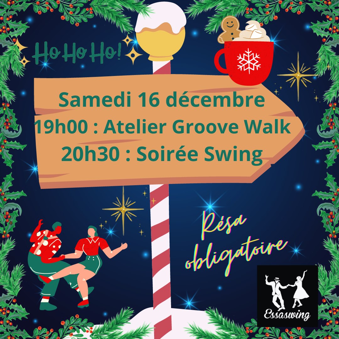 Atelier Groove Walk et Pratique 100% swing