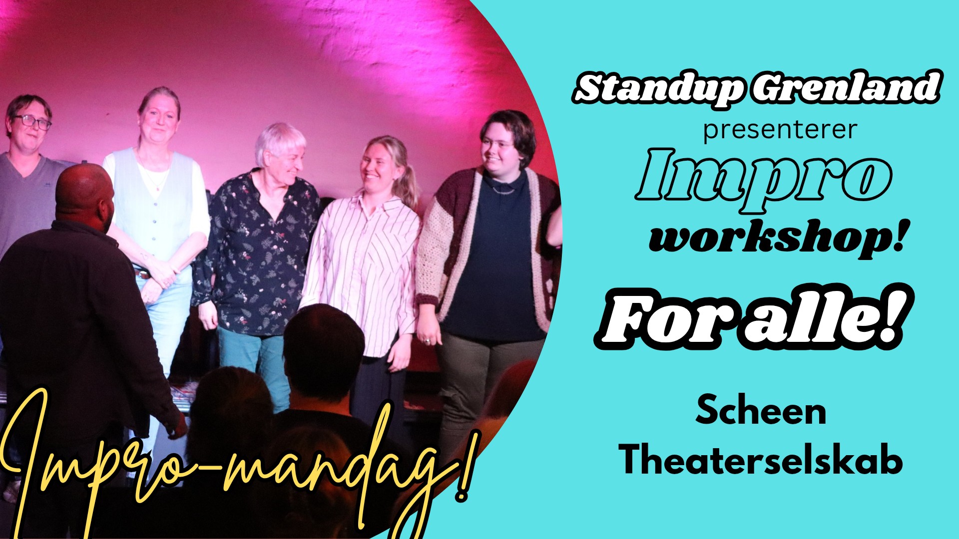 Impro-workshop for alle! đ