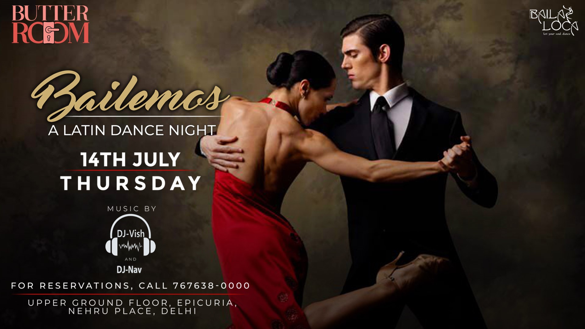 BAILEMOS ~ A LATIN DANCE NIGHT