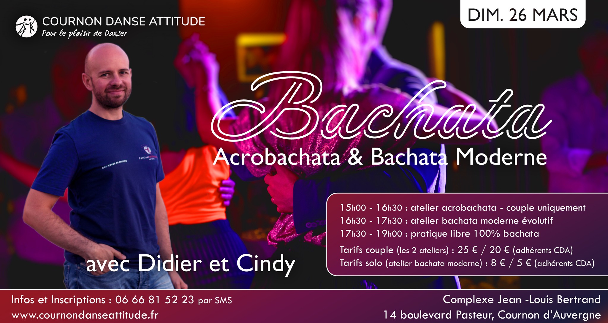 Stage de Acrobachata et Bachata Moderne