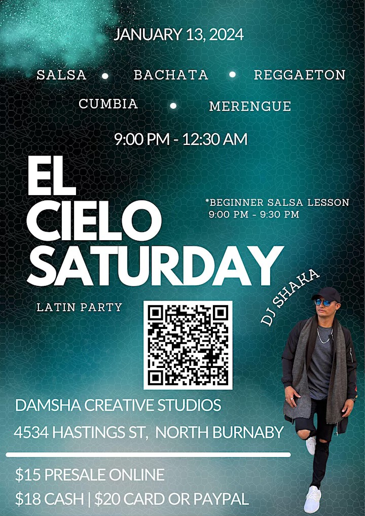 El Cielo Saturday-Latin Party