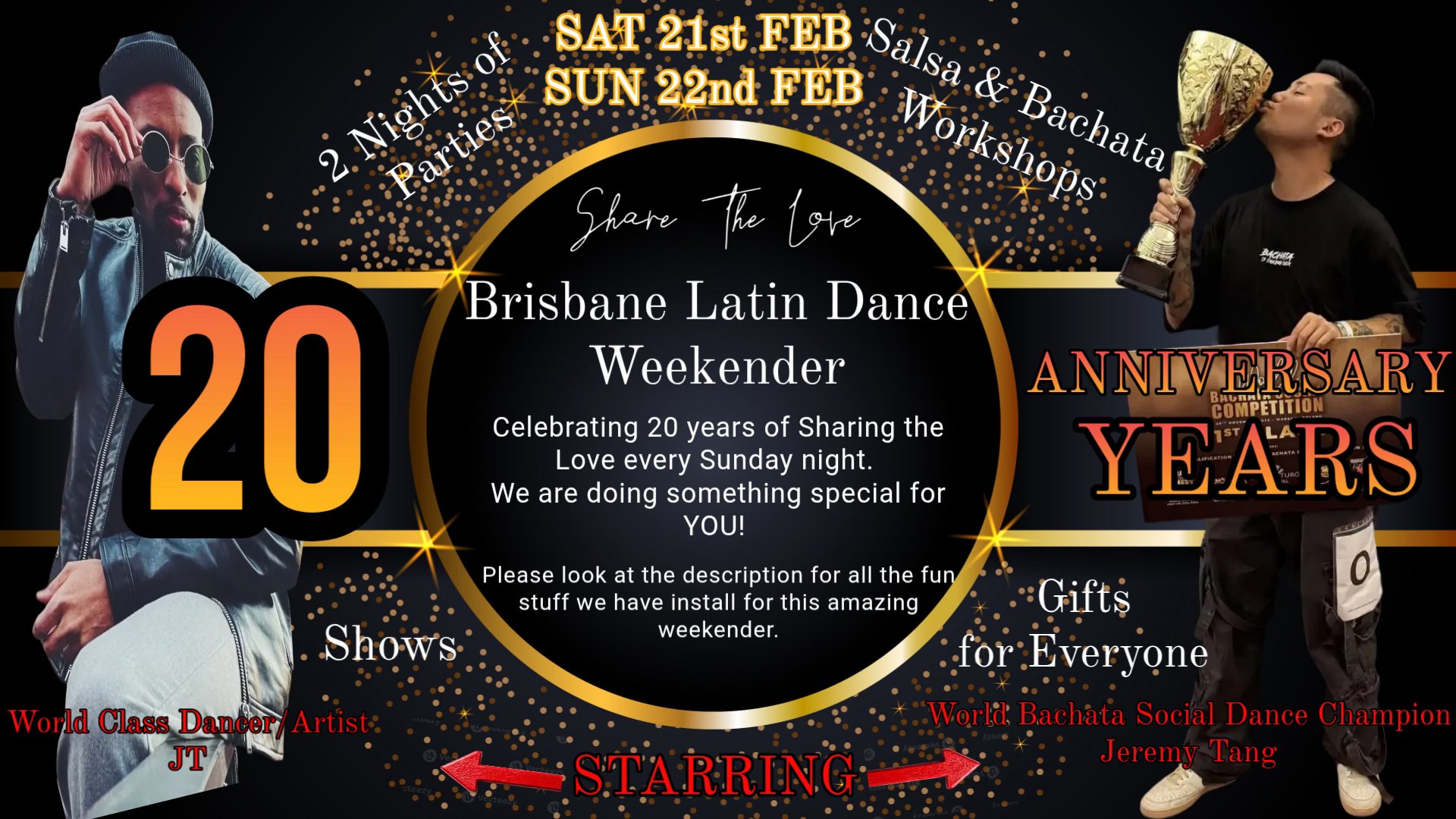 BRISBANE 20 YEARS LATIN DANCE WEEKENDER