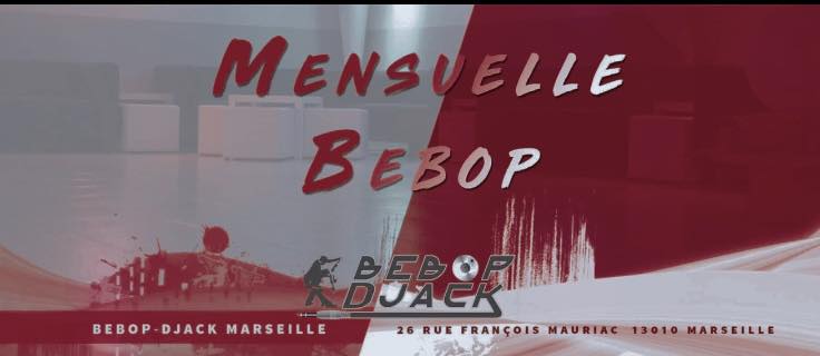 Mensuelle « Bebop « avec ou sans repas
