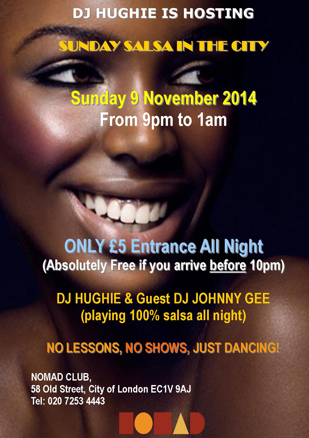 SUNDAY SALSA in the CITY