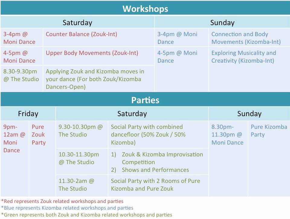 High On Zouk and Kizomba Weekend (HOZKW)
