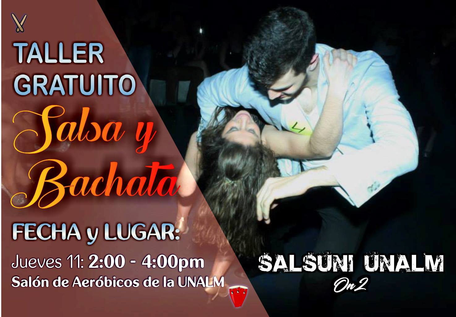 Taller Gratuito Salsuni Unalm: Salsa y Bachata