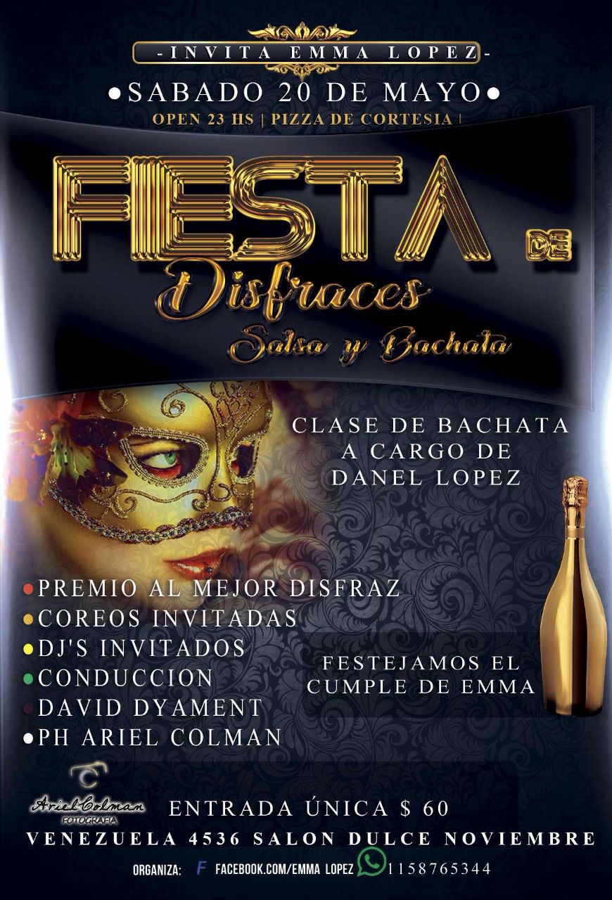 Fiesta de Disfraces De SALSA&BACHATA!