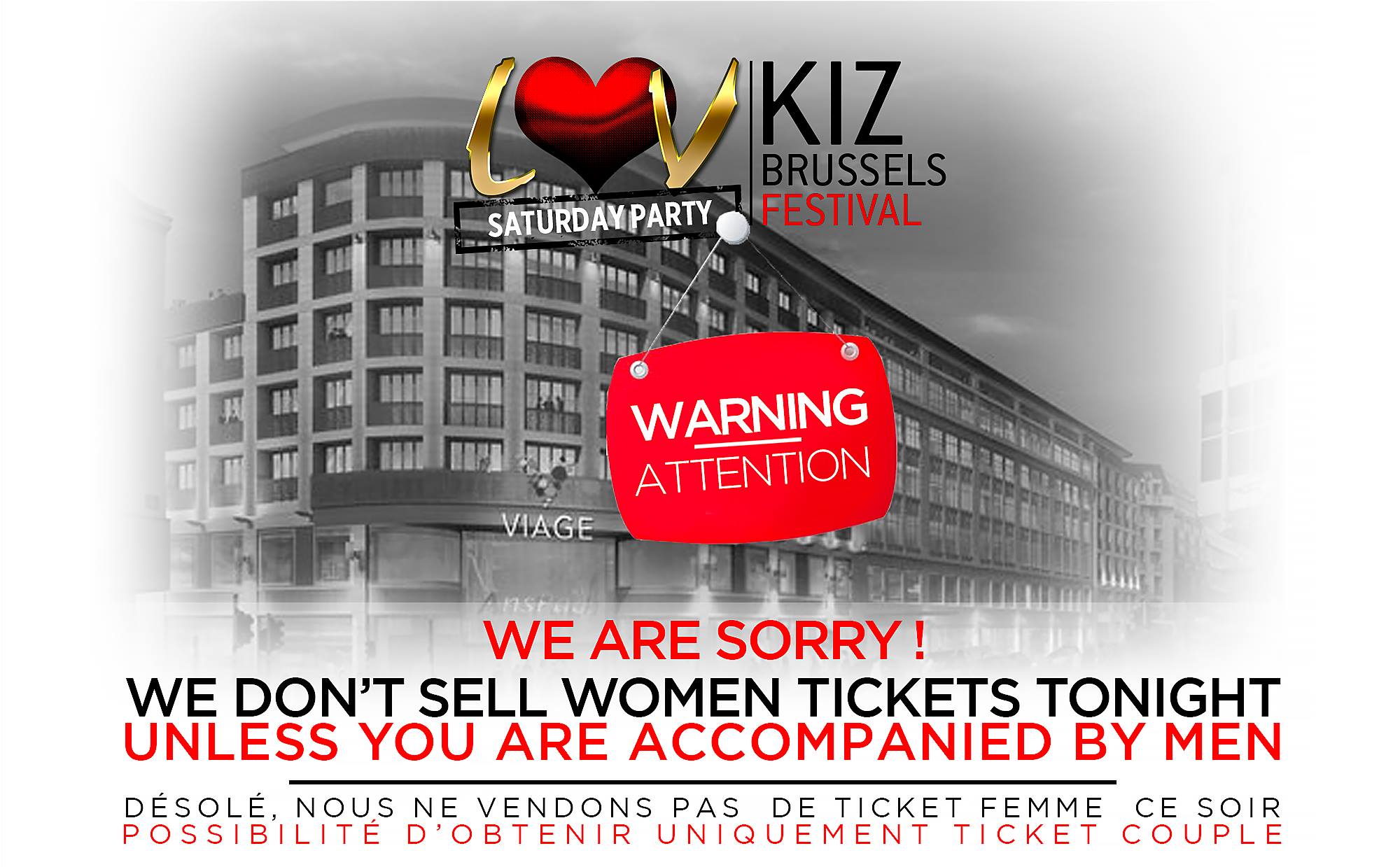 Saturday Kizomba Party - Lovkiz Brussels Festival 3rd edition