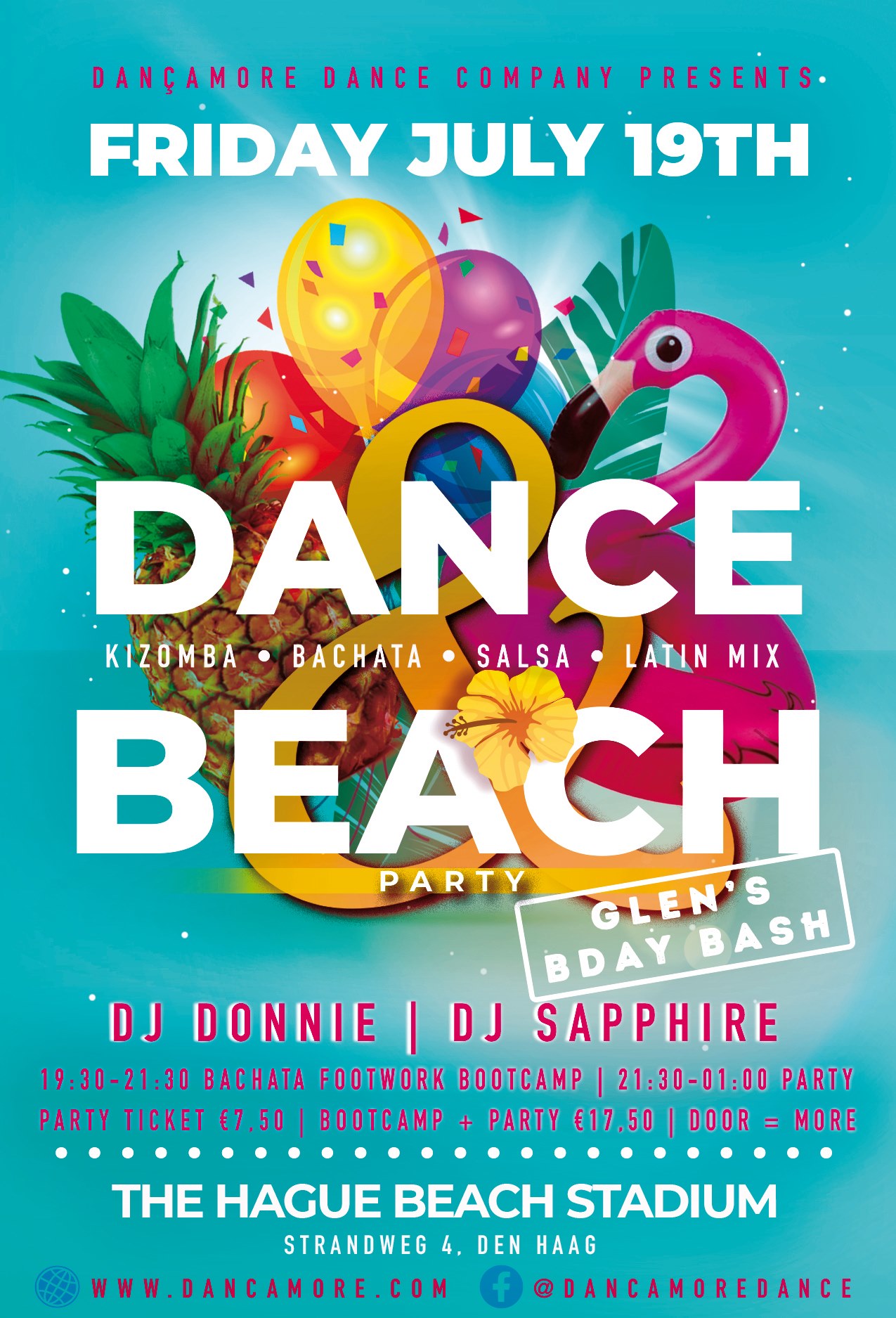 Dance & Beach Party - Glen's Bday Bash!