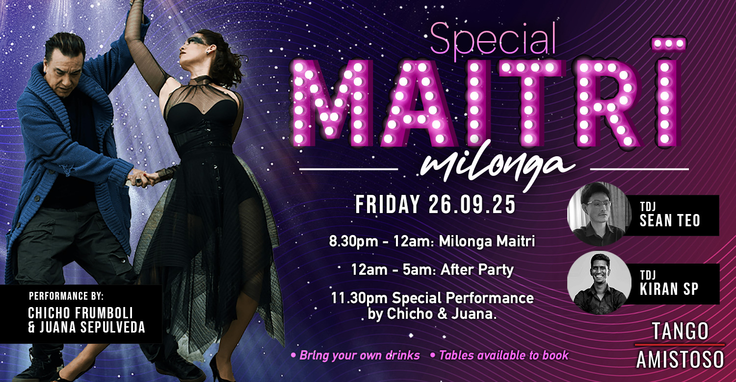 Milonga Maitri - 26.09.2025