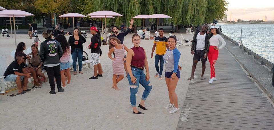 Dancing @ Sugar Beach - Last Day