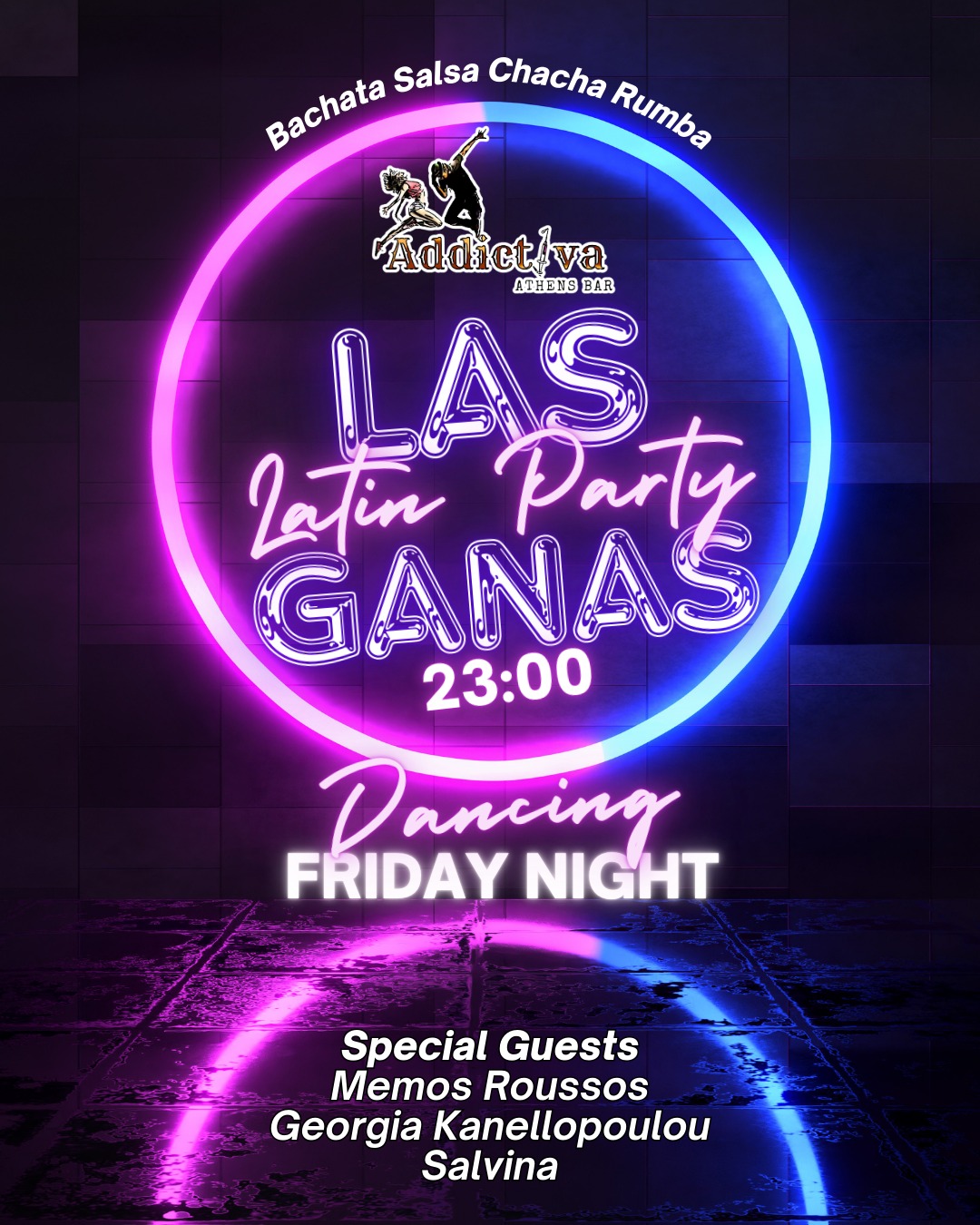 Las Ganas Latin Party Friday Night