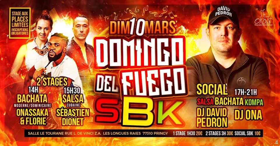 Domingo Del Fuego Stage+social sBk