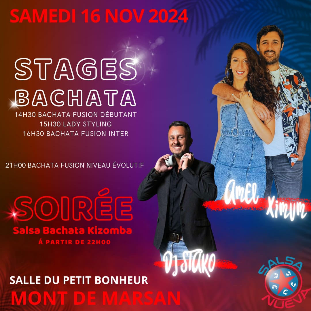STAGES BACHATA & SOIRÉE SBK