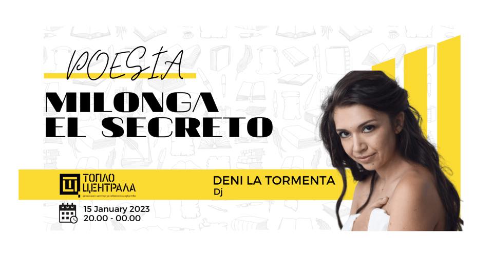 Milonga “El Secreto” - Tango Poetry - January edition