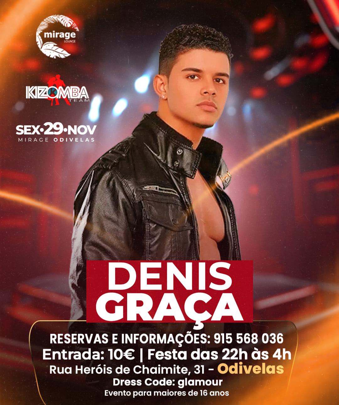 AUTHENTIC KIZOMBA & DENIS GRAÇA KIZOMBA TEAM MIRAGE LOUNGE