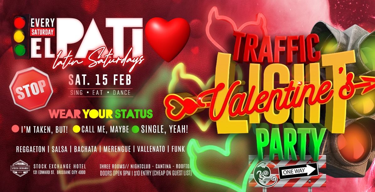 Valentines Traffic LIGHT Party Taken - Maybe - Single