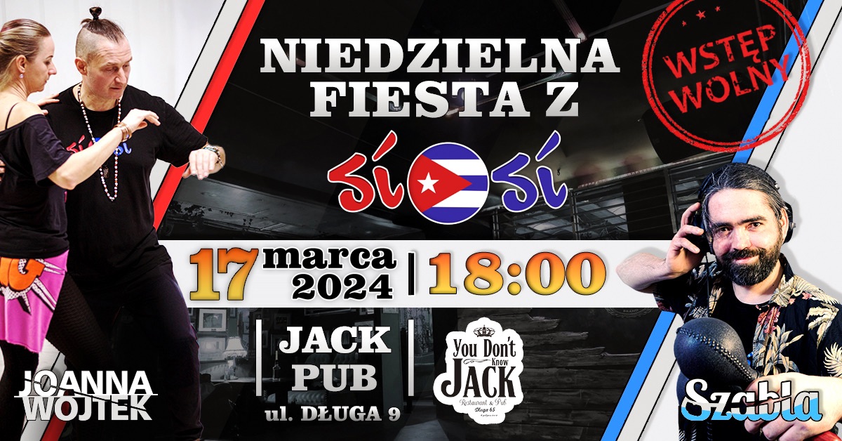 Niedzielna Fiesta z Si o Si 17.03 Jack Pub