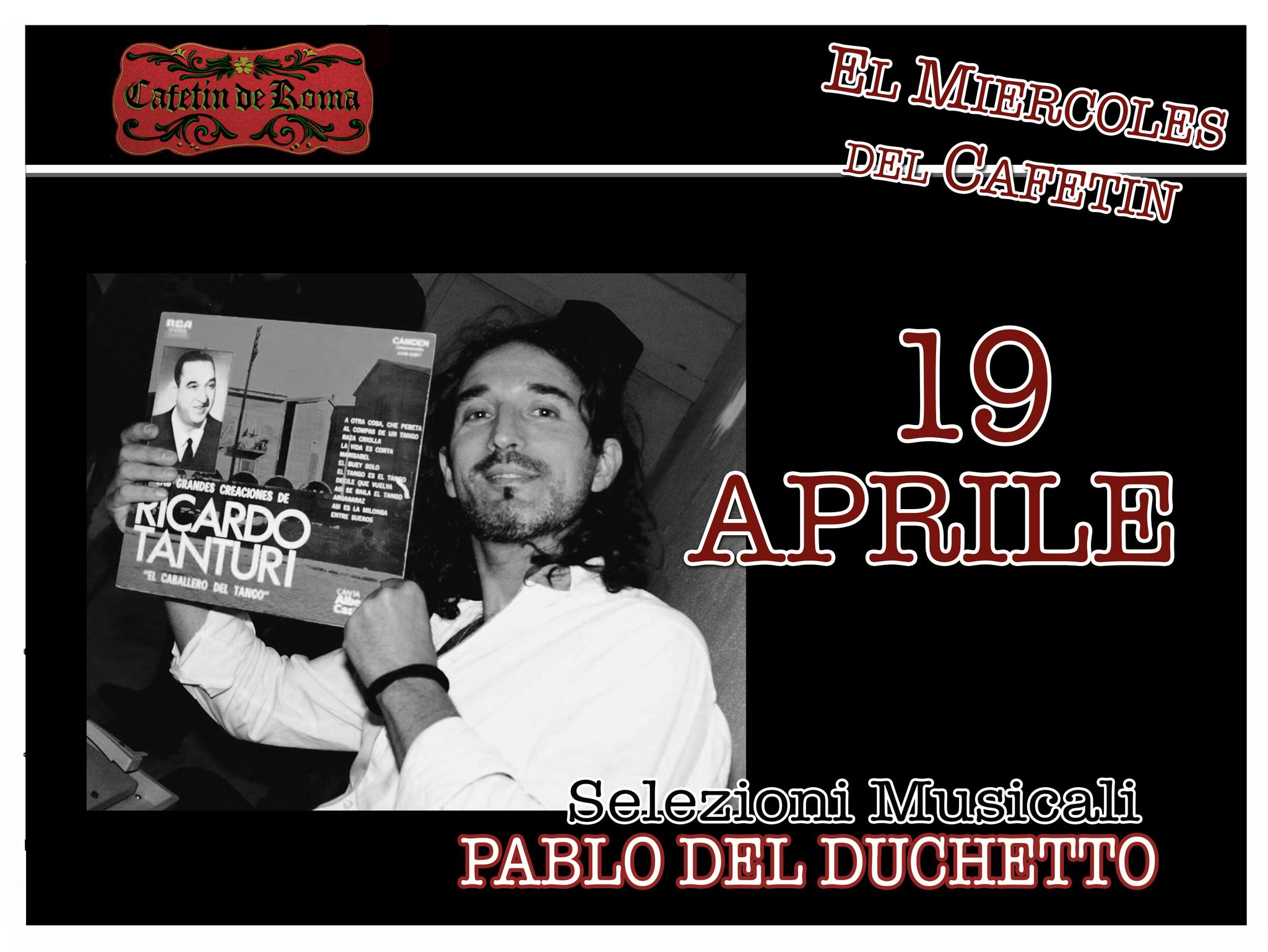 El Miercoles del Cafetìn! Tj Pablo del Duchetto!