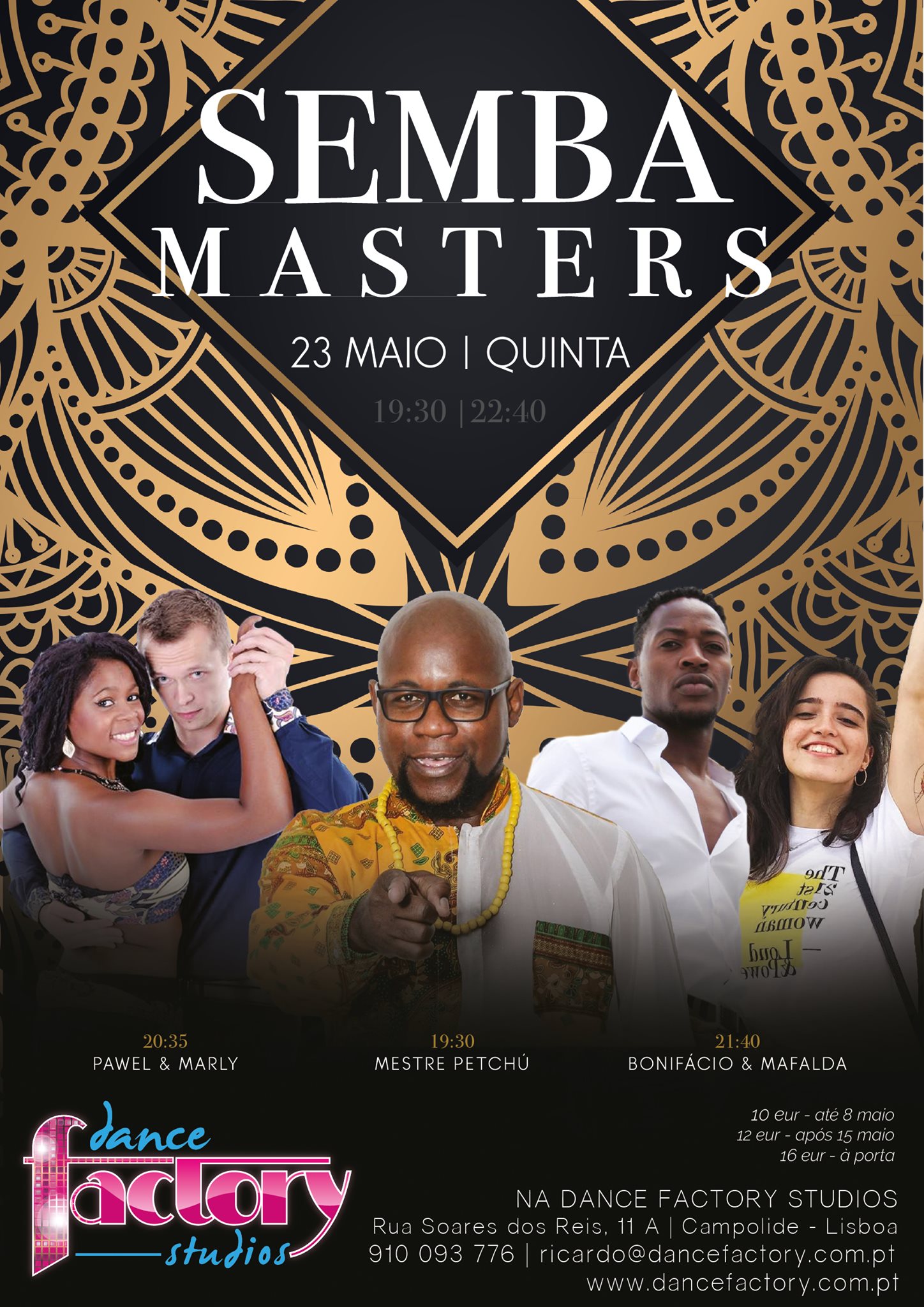 Semba Masters, 1ªedição 2019