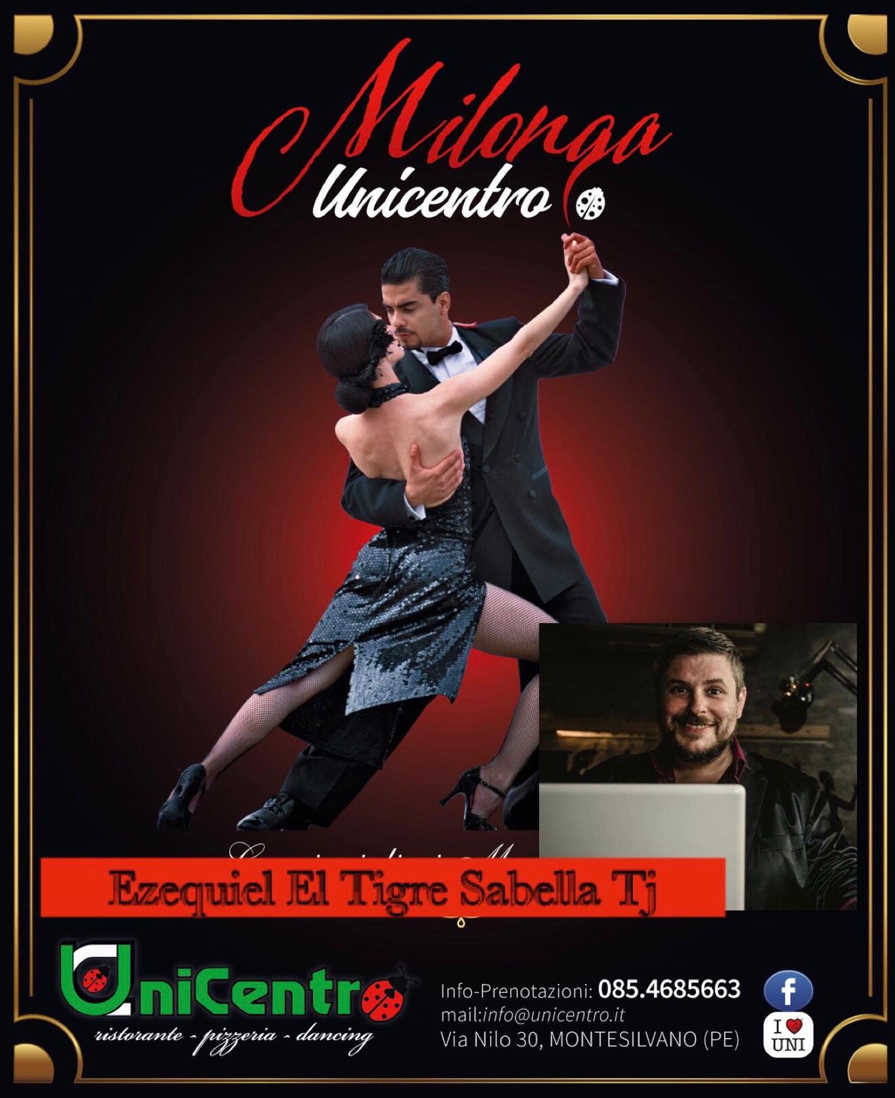 Milonga Unicentro con Ezequiel "El Tigre" Sabella
