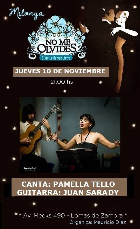 Milonga en No me Olvides
