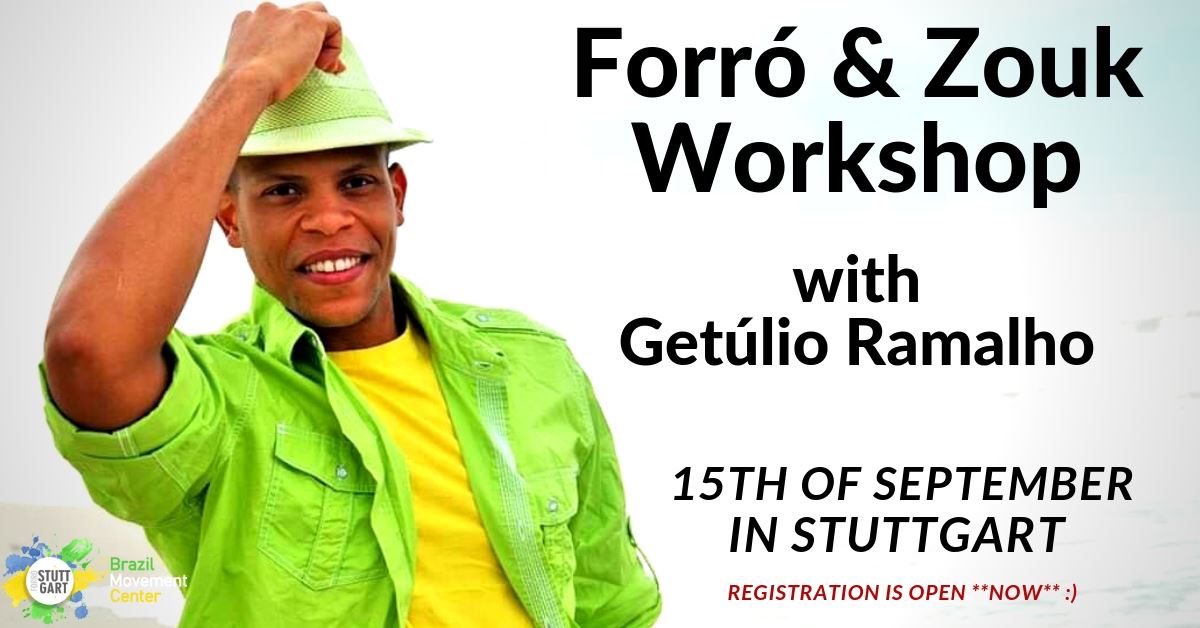Forró and Zouk Workshop Stuttgart with Getúlio Ramalho