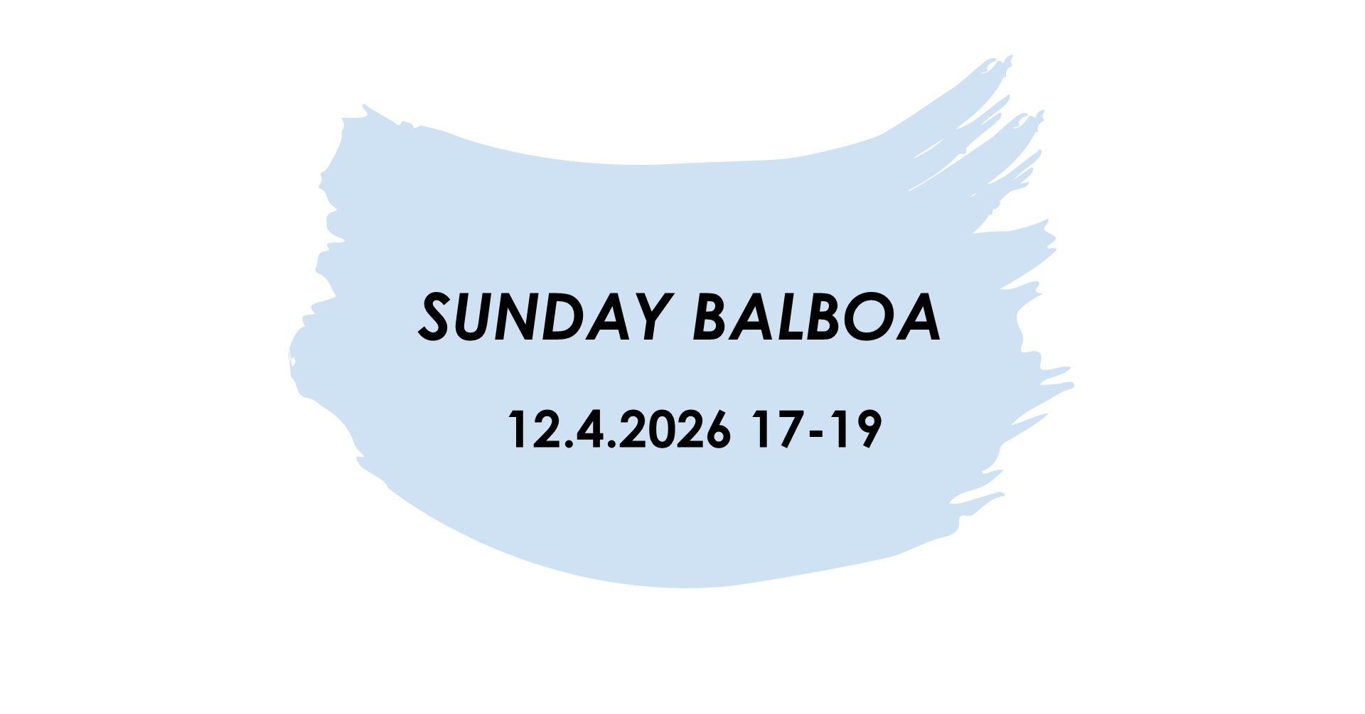 Sunday Balboa