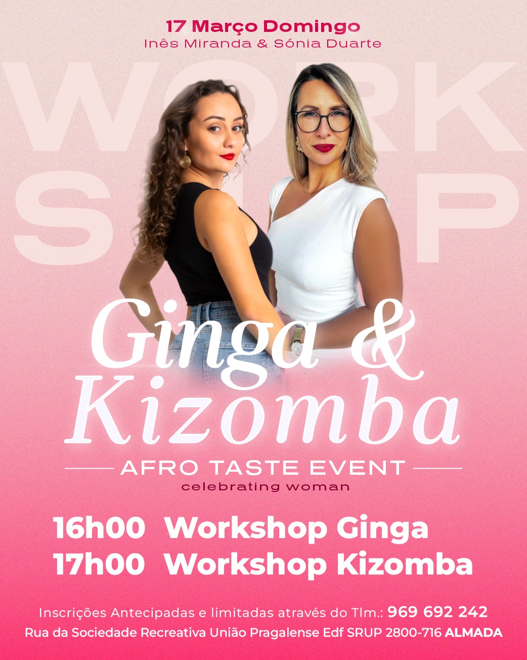 AFRO TASTE -Workshop de Ginga e Kizomba