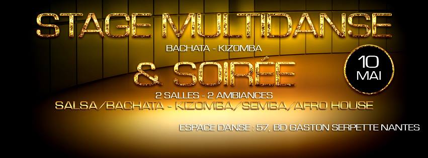 STAGE MULTIDANSE + SOIREE DANSANTE 2 AMBIANCES