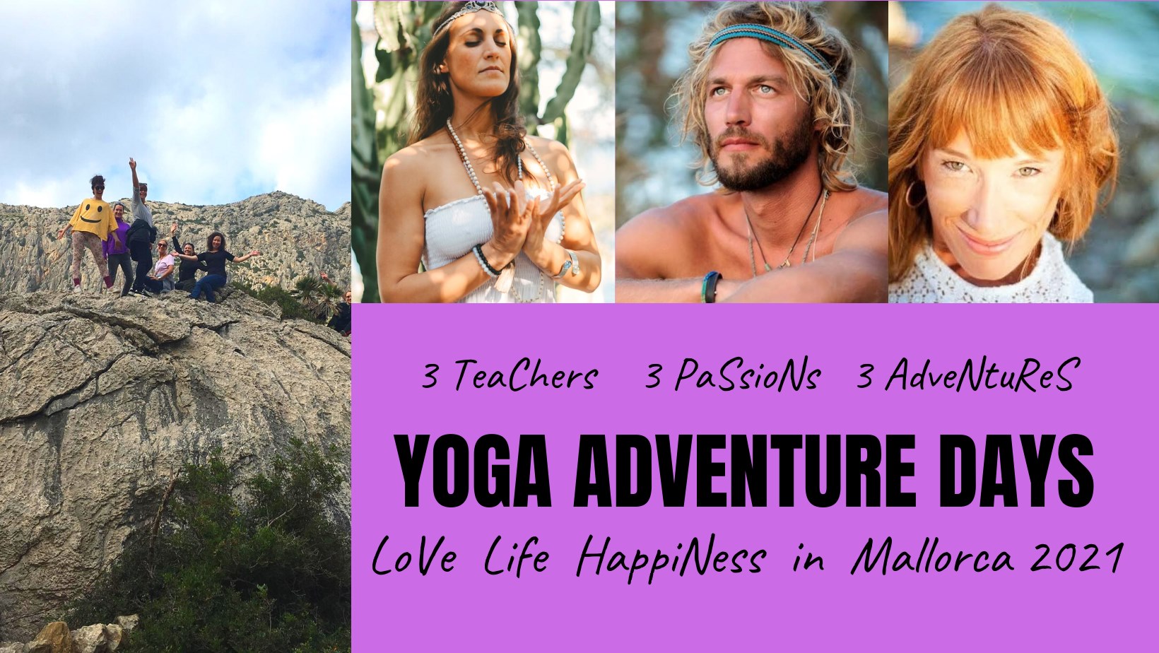 YOGA ADVENTURE DAYS - 1 DAY PASS - LIFE Day