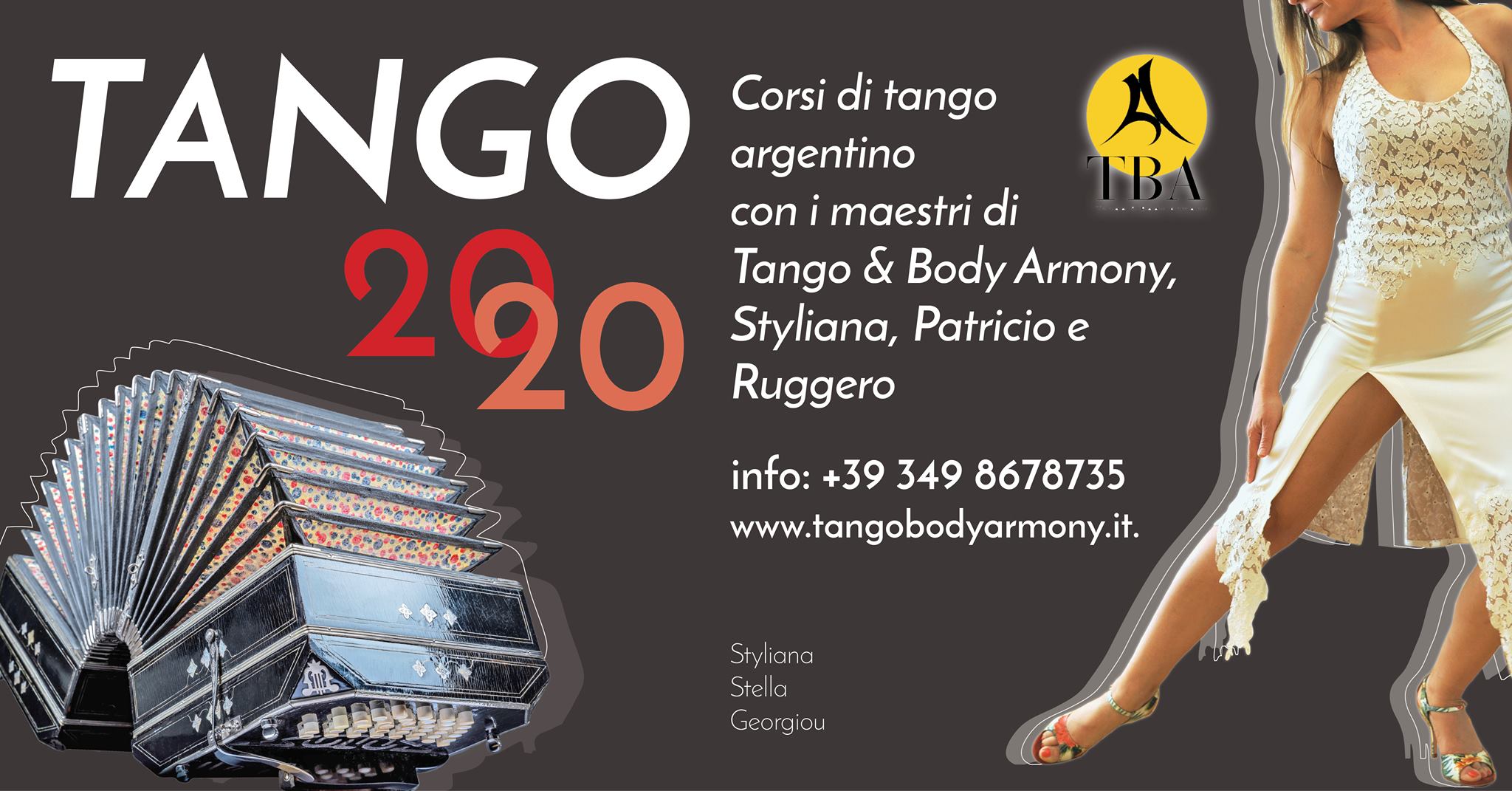 Corsi di Tango argentino a Bologna e Imola